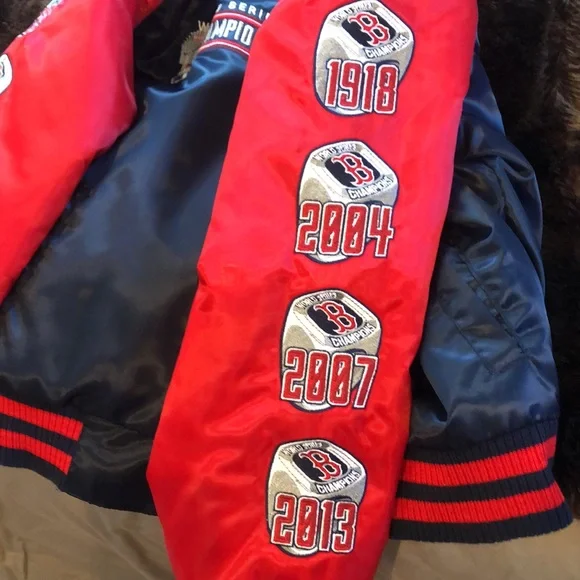Kids Boston Red Sox WS Championship Jacket